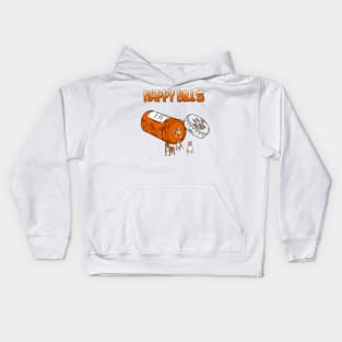 Happy Pills Pitbull,Miniature Pitbull Dog Owner, Pitbull Lover Kids Hoodie